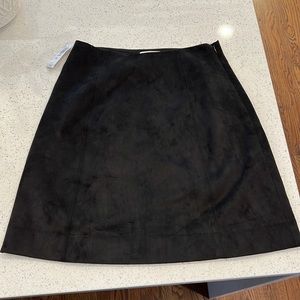 Babaton Hopper Suede Skirt NWT
